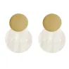 Elegant double circle earringsEarrings