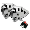 Motorcycle LED headlight - 3000LM CREE Chip U5 - 3 modes - fog lamp - waterproof - 2 piecesLED