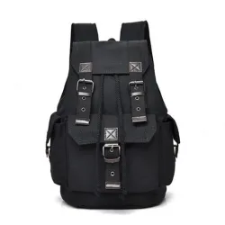 Large capacity canvas backpack - unisexBackpacks