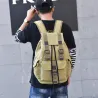 Large capacity canvas backpack - unisexBackpacks