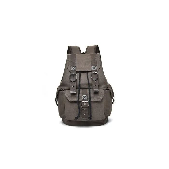 Large capacity canvas backpack - unisexBackpacks