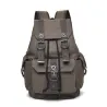 Large capacity canvas backpack - unisexBackpacks