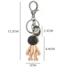 Acrylic robot spaceman / planets - keychainKeyrings