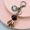 Acrylic robot spaceman / planets - keychainKeyrings