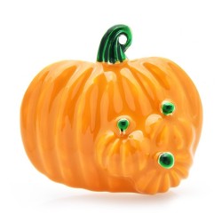 Halloween pumpkins - enamel broochBrooches