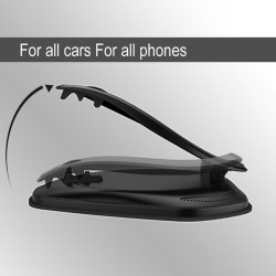 Universal car phone holder - dashboard stand - rotatable - sticky baseHolders