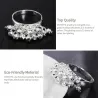Grape beads ring - 925 sterling silverRings