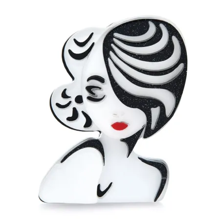 Acrylic Monroe broochBrooches