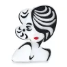 Acrylic Monroe broochBrooches