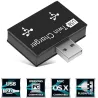 USB 2.0 to 2 port charger - HUB adapterHubs