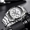 BENYAR - sports stainless steel watch - chronograph - Quartz - waterproofWatches