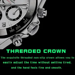 BENYAR - sports stainless steel watch - chronograph - Quartz - waterproofWatches