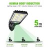Solar street light - motion sensor - remote control - IP65 waterproof - LED - COBStreet lighting