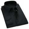Classic long sleeve shirt - solid color - Slim FitT-shirts
