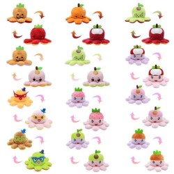 Reversible plush toy - octopus - fruits shapeCuddly toys