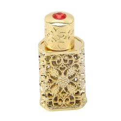 Retro metal perfume bottle - with crystal - Arabic style - 3mlPerfumes