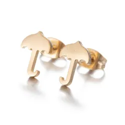 Small umbrella earrings - stainless steelEarrings