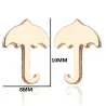 Small umbrella earrings - stainless steelEarrings