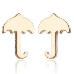 Small umbrella earrings - stainless steelEarrings