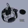 Modern iron ceiling lamp - globe-shaped - 60WCeiling lights