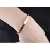 Elegant bracelet - hollow out lucky Roman numerals - titanium steel - unisexBracelets