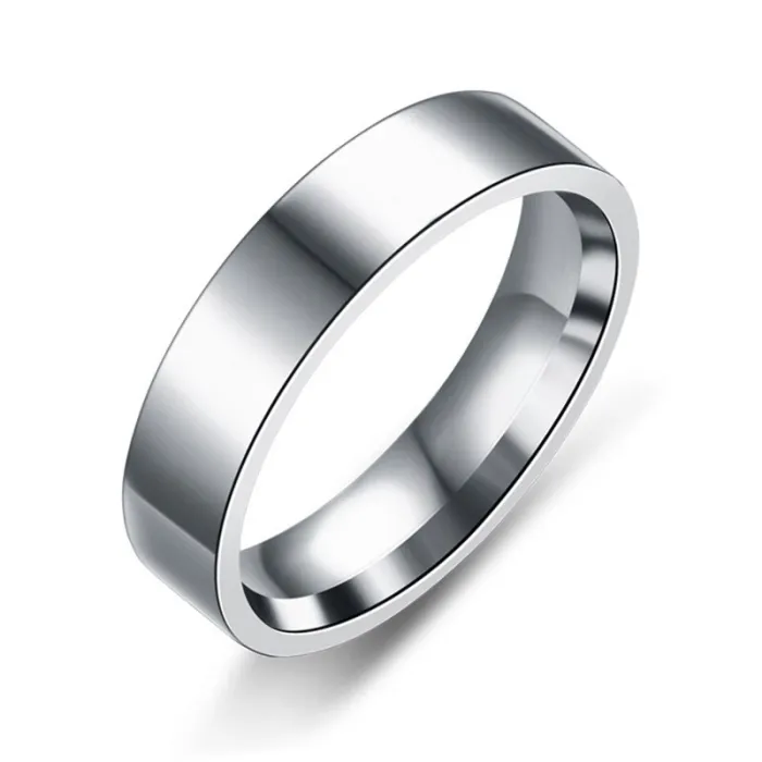 Classic ring - stainless steel - unisexRings