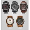 CURREN - military sport watch - Quartz - leather strap - waterproofWatches
