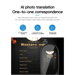 Smart translator - instant voice / photo scanning - touch screen - WiFi - multi-languageElectronics