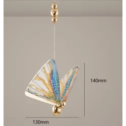 Modern ceiling lamp - colorful butterflyCeiling lights