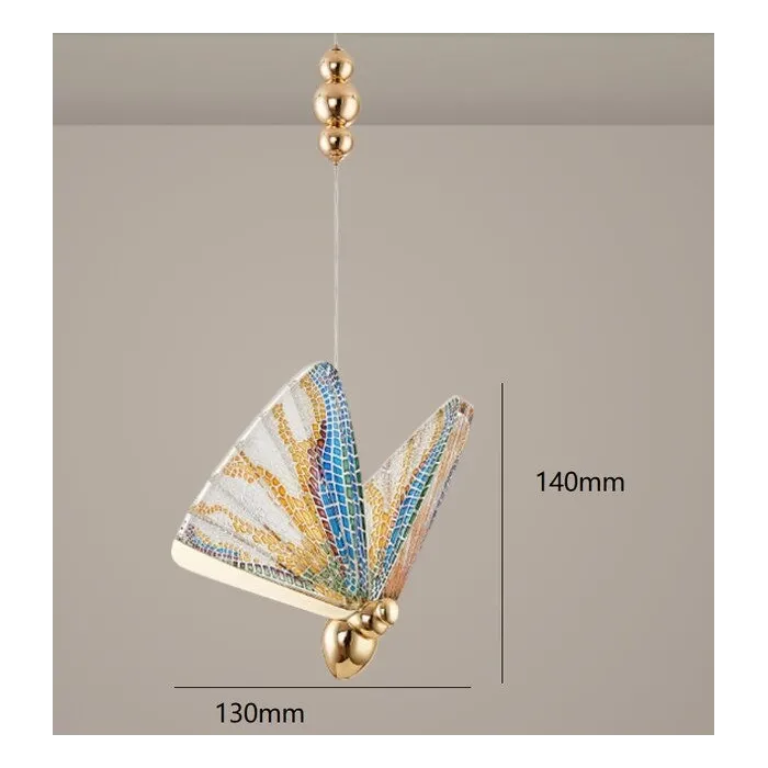 Modern ceiling lamp - colorful butterflyCeiling lights