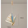 Modern ceiling lamp - colorful butterflyCeiling lights