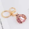 Crystal insect shape keychainKeyrings