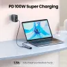 USB-C to HDMI - RJ45 - USB 3.0 - PD - HUB - multifunction adapterHubs