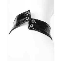 Sexy leather bra - with neck harnessLingerie