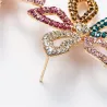 Star / flower shaped crystal earringsEarrings