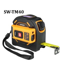 SW-TM40 - laser range finder - distance meter - measure tape - self-locking - 40mOptical