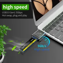M2 SSD case - M.2 To USB 3.0 - SATA NGFF Caddy HDD cardComputers & Laptops