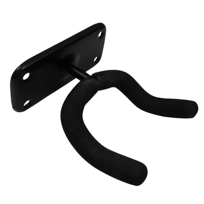 Wall mounted guitar holder - steel hook - anti-slipGuitars