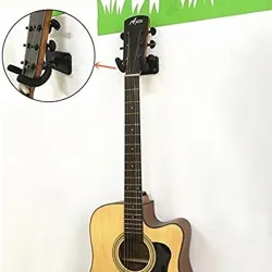 Wall mounted guitar holder - steel hook - anti-slipGuitars