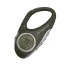 Digital LCD display compass - barometer - with carabinerKeyrings