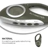 Digital LCD display compass - barometer - with carabinerKeyrings