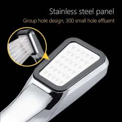 Shower head with 300 holes - water saving - massage effectShower Heads