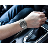BENYAR - elegant Quartz watch - chronograph - waterproof - stainless steel - blackWatches