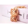 Crystal kitty - heart - bow - keychainKeyrings