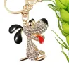 Crystal dog keychainKeyrings