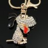 Crystal dog keychainKeyrings