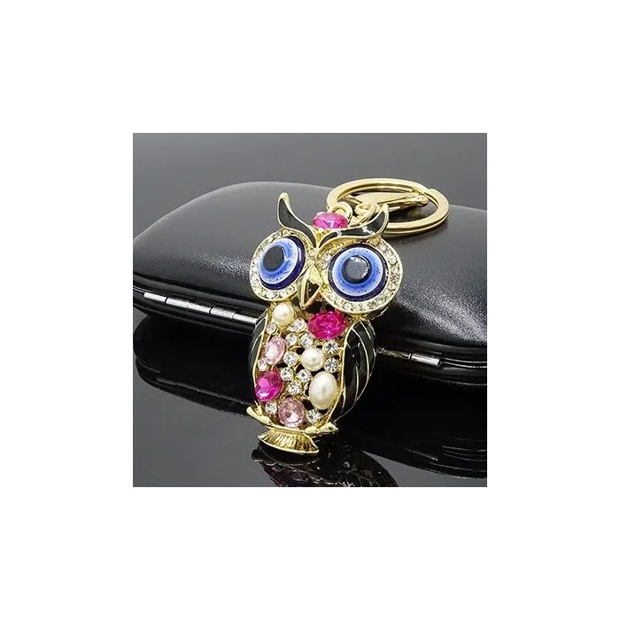 Crystal owl keychainKeyrings
