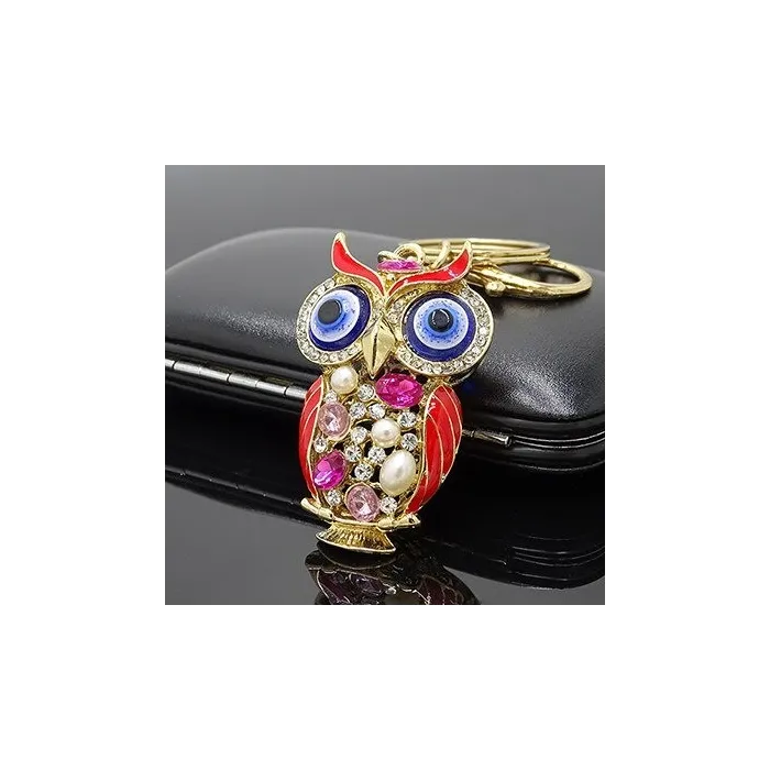 Crystal owl keychainKeyrings