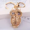 Crystal owl keychainKeyrings