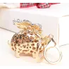 Crystal pig - keychainKeyrings